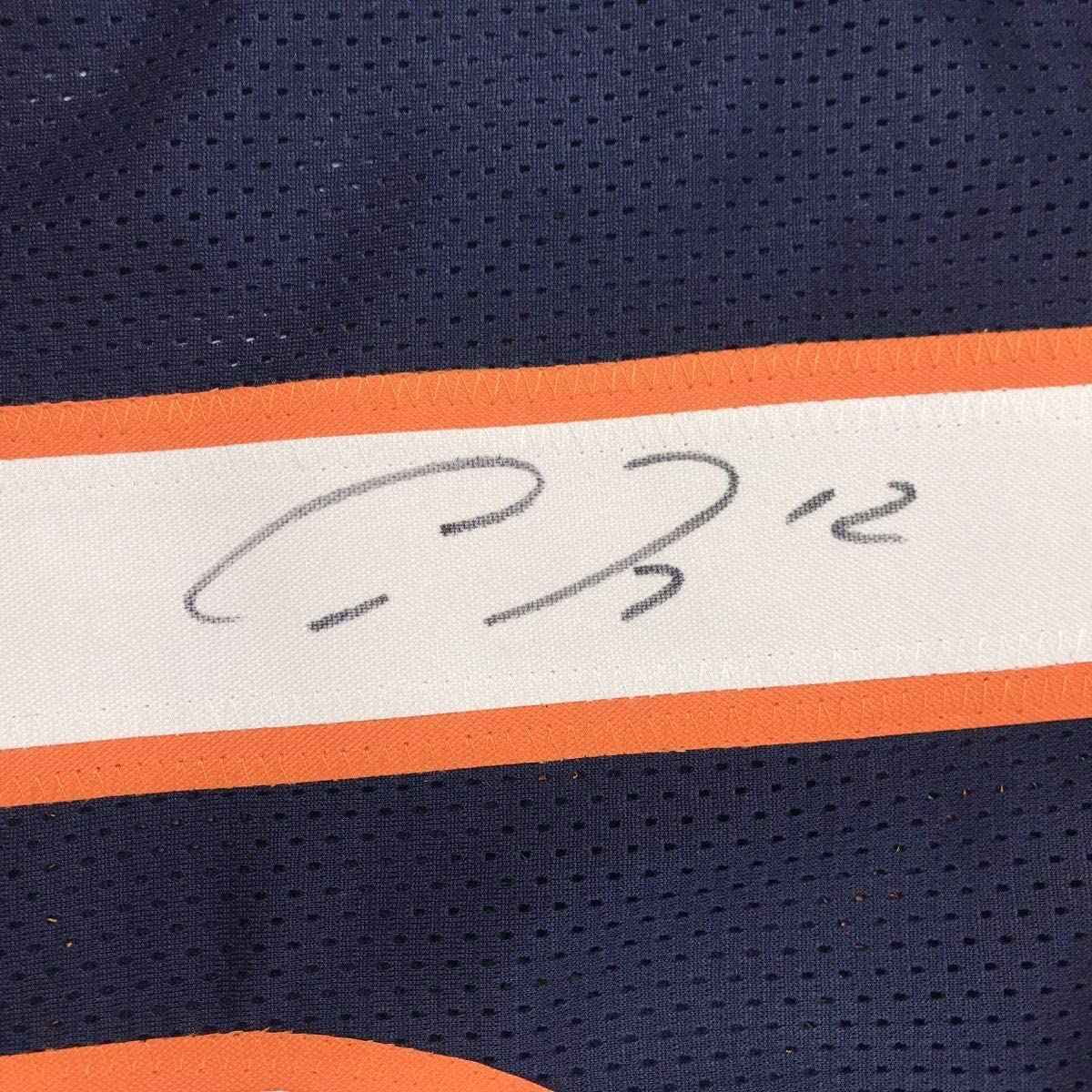 Autographed/Signed Allen Robinson II Chicago Blue Football Jersey Beckett BAS COA