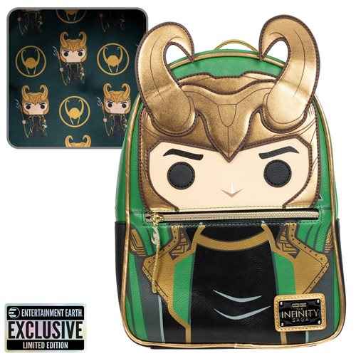 Marvel Loki Pop! Mini-Backpack - Entertainment Earth Exclusive