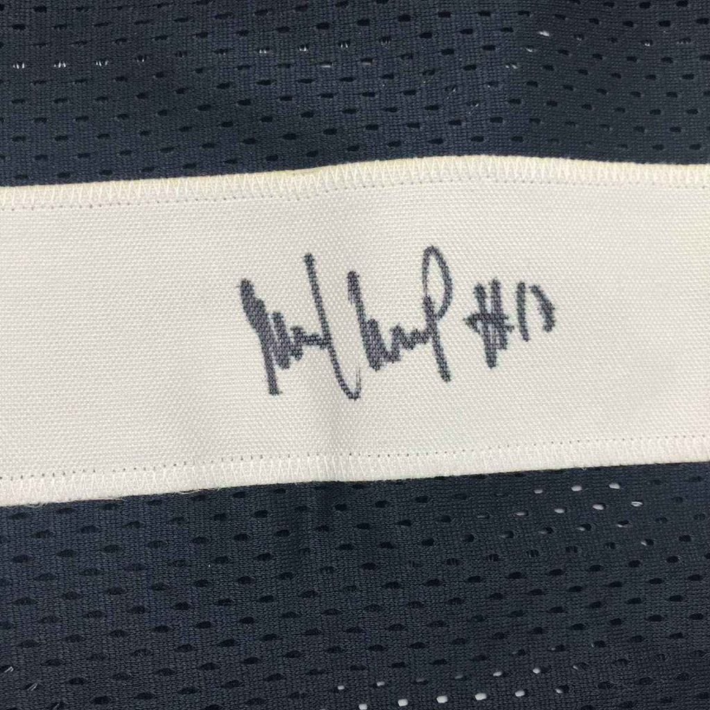 Framed Autographed/Signed Michael Gallup 35x39 Dallas Thanksgiving Day Football Jersey JSA COA
