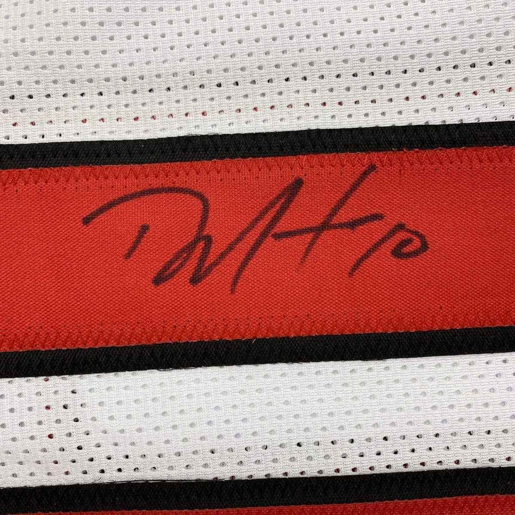 Autographed/Signed DeAndre Hopkins Arizona White Football Jersey JSA COA