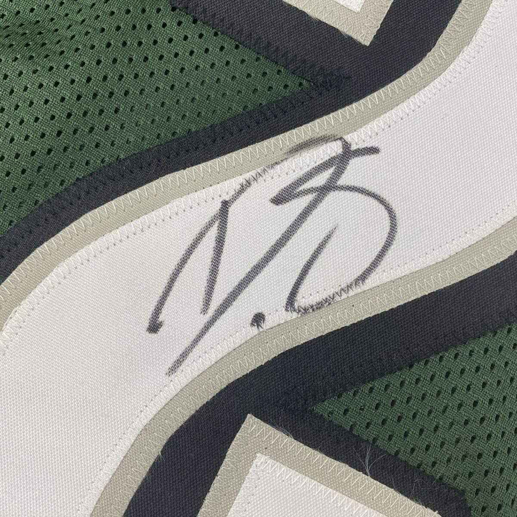 Framed Autographed/Signed Darius Slay Jr. 35x39 Philadelphia Green Football Jersey JSA COA