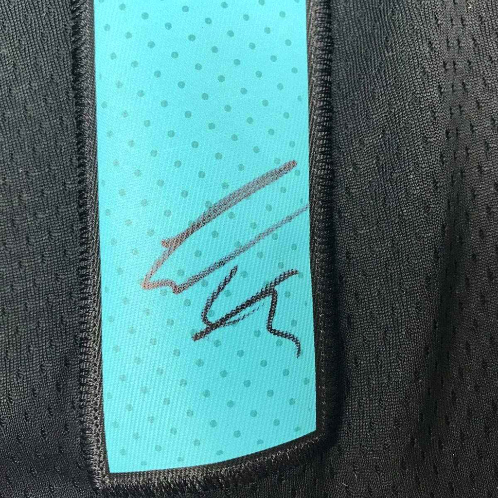 Autographed/Signed Luka Doncic Dallas Black Basketball Jersey PSA/DNA COA