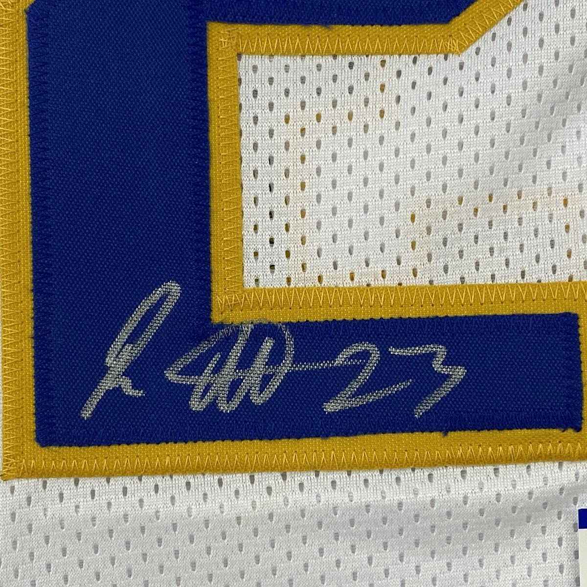 Autographed/Signed Ron Artest Metta World Peace Indiana White Basketball Jersey JSA COA
