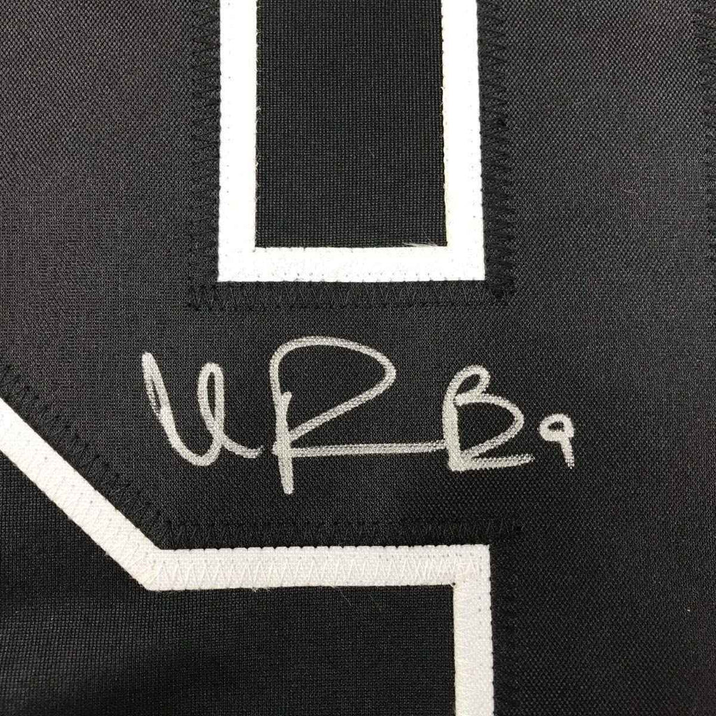Framed Autographed/Signed Ivan Provorov 35x39 Philadelphia Black Stadium Series Hockey Jersey Beckett BAS COA