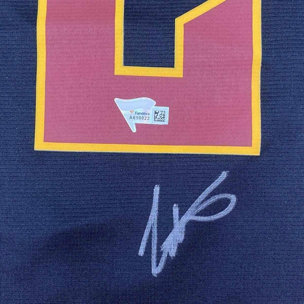 Framed Autographed/Signed Collin Sexton 35x39 Cleveland Cavaliers Black Basketball Jersey Fanatics COA