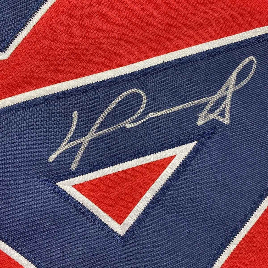 Autographed/Signed David Ortiz Boston Red Baseball Jersey JSA COA