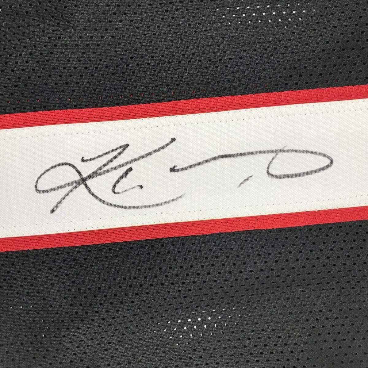 Autographed/Signed Kyler Murray Arizona Black Football Jersey JSA COA
