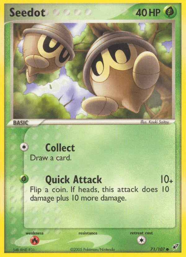 Seedot (71/107) [EX: Deoxys]