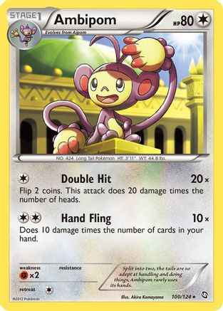 Ambipom 100/124 - Dragons Exalted