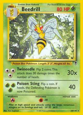 Beedrill 020/110 - Legendary Collection