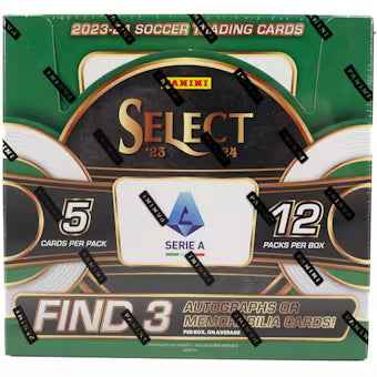 2023/24 Panini Select Serie A Soccer Hobby Box
