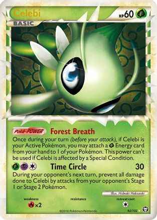 Celebi (Prime) 092/102 - Triumphant Holofoil