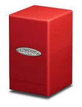 Ultra PRO Classic Satin Tower Deck Box — Red