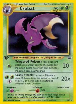 Crobat 004/64 - Neo Revelation