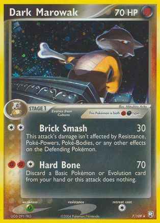 Dark Marowak 007/109 - Team Rocket Returns Holofoil