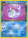 Dark Vaporeon 045/82 - Team Rocket 1st Edition