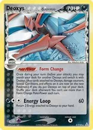 Deoxys (Delta Species Attack Forme) 003/110 - Holon Phantoms Holofoil