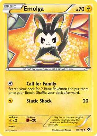 Emolga 049/113 - Legendary Treasures