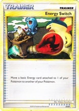 Energy Switch (Raichu) 029 - HGSS Trainer Kit Gyarados & Raichu
