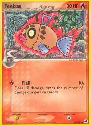 Feebas (Delta Species) 049/101 - Dragon Frontiers Reverse Holofoil