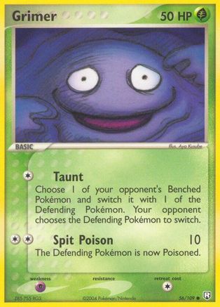 Grimer 056/109 - Team Rocket Returns - Reverse Holofoil