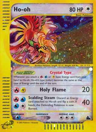 Ho-oh 149 - Skyridge - Reverse Holofoil