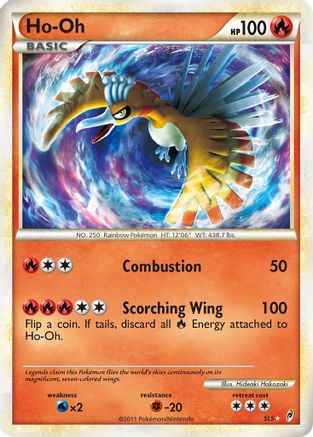 Ho-Oh (Shiny) SL5/95 - Call of Legends Holofoil