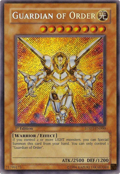 Guardian of Order [LODT-EN000] Secret Rare