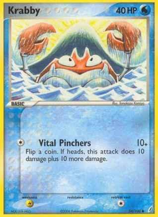 Krabby 054/100 - Crystal Guardians
