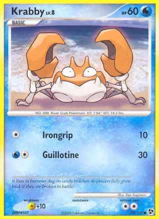 Krabby 075/106 - Great Encounters