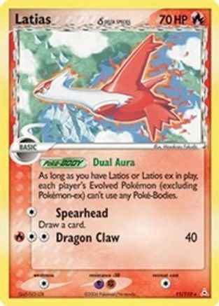 Latias (Delta Species) 011/110 - Holon Phantoms Reverse Holofoil