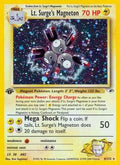 Lt. Surge's Magneton 008/132 - Gym Heroes 1st Edition Holofoil