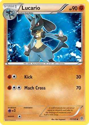 Lucario 077/135 - Plasma Storm