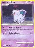 Nidoran F 091/123 - Mysterious Treasures Reverse Holofoil