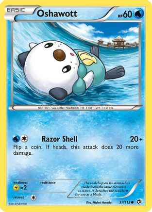 Oshawott 037/113 - Legendary Treasures