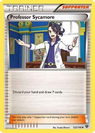 Professor Sycamore 122/146 - XY Base Set