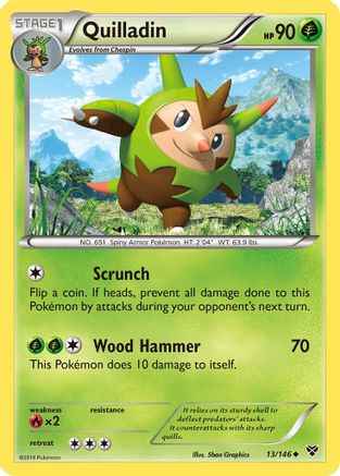 Quilladin 013/146 - XY Base Set