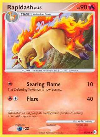 Rapidash 047/99 - Arceus