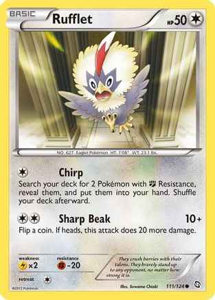 Rufflet 111/124 - Dragons Exalted