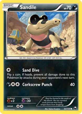 Sandile 064/108 - Dark Explorers
