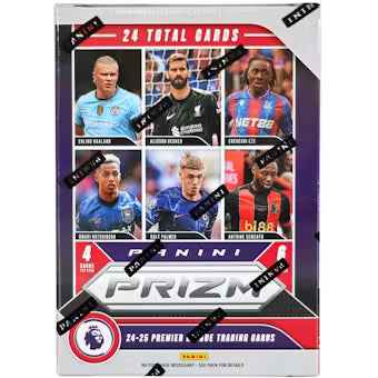 2024/25 Panini Prizm Premier League EPL Soccer 6-Pack Hobby Blaster Box - Collectibles | 99RedCoins