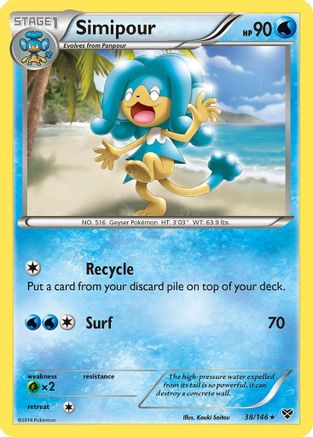 Simipour 038/146 - XY Base Set