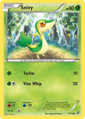 Snivy 001/114 - Black and White Reverse Holofoil