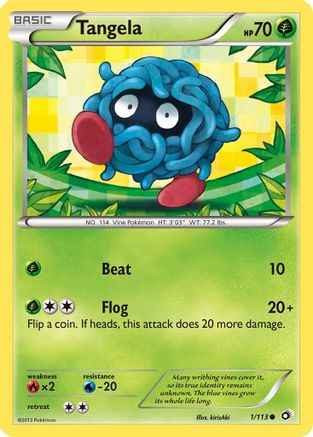 Tangela 001/113 - Legendary Treasures