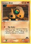 Team Magma's Aron 059/95 - Team Magma vs Team Aqua