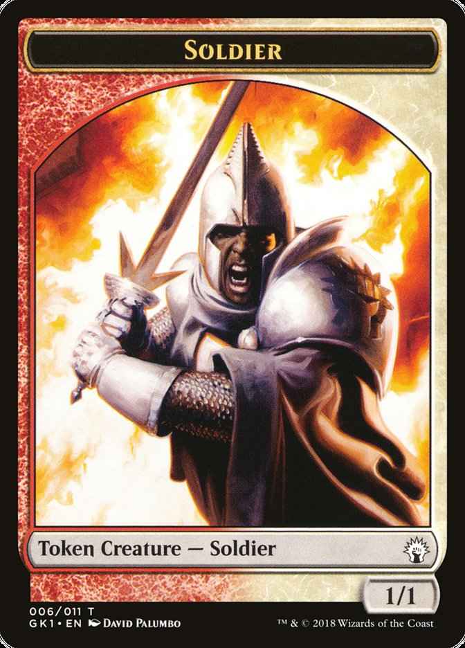 Soldier // Soldier (GR1-002) - GRN Guild Kit Tokens