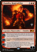 Chandra, Heart of Fire (PPM21-135P) - Core Set 2021 Promos Foil