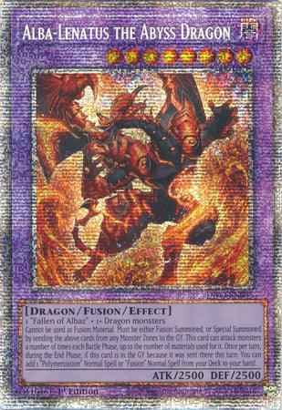 Alba-Lenatus the Abyss Dragon [DIFO-EN035] Starlight Rare