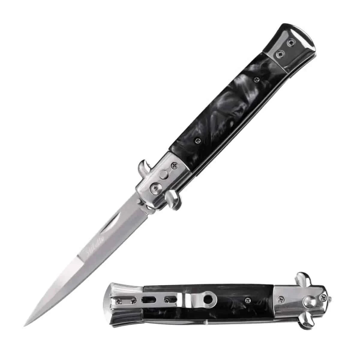 2-Pack: 9" Automatic Out-The-Side Knife