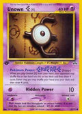 Unown [E] 067/75 - Neo Discovery 1st Edition